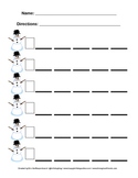 Snowman Skip Counting - Customizable Worksheets