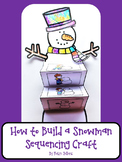 Snowman {Snowman Sequencing Card Craft}