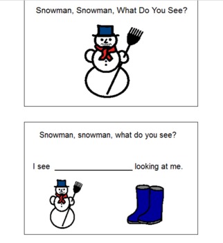 Snowman, Snowman What Do You See?: Student Book by Cassandra Doggrell