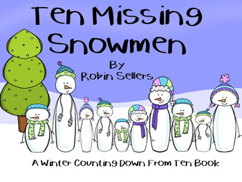 Preview of Snowman* {Snowman Counting Picture Book}