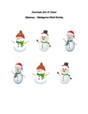 Snowman Sort & Count ~ Numeracy ~ Kindergarten Math Activity