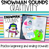 Snowman Sounds Craftivity | Snowman Craft | Christmas Craf