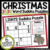 Christmas Word Sudoku Puzzles | Christmas Activity