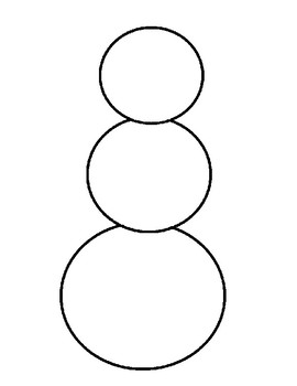 Preview of Snowman Template