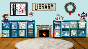 Preview of Snowman Virtual Book Library