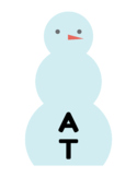 Snowman Word Ending Game