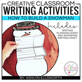 Snowman Writing Craft - Winter Activity