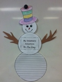 Snowman Writing and Art Project