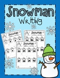 Snowman Writing (letters and numbers) / Christmas