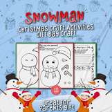 Snowman craft Activity