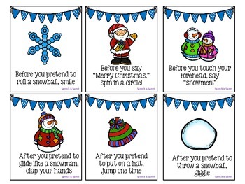Snowmen At Christmas: Speech Therapy Book Companion by Speech Is Sweet