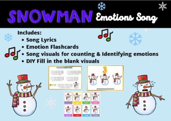 Preview of Snowmen Emotions Song