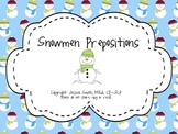 Snowmen Prepositions