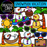 Snowmen Vacation {Creative Clips Digital Clipart}