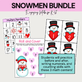 Snowmen Valentine's Day Math Bundle