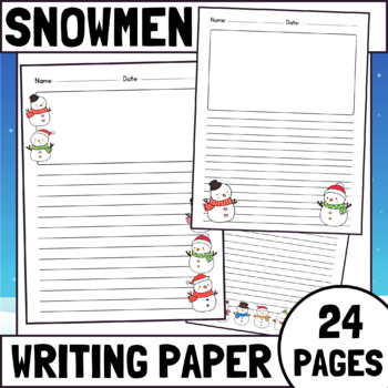 Back to School Writing Paper with Lines for Primary and Elementary