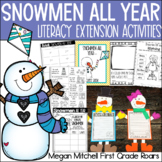 Snowmen all Year Book Companion Activities Reading Compreh