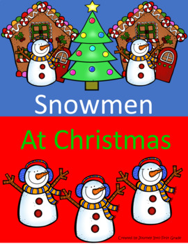 Preview of Snowmen at Christmas Guided Reading Lesson Plan