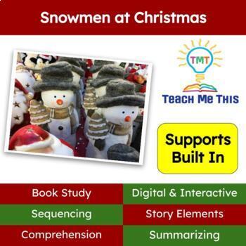 Preview of Snowmen at Christmas Read Aloud Activities