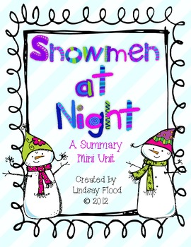 snowmen at night book summary