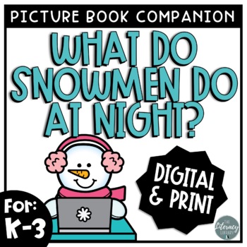 Preview of Snowmen at Night Activities