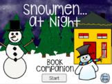 Snowmen at Night | BOOM Cards | Fact Qs, Inference Qs, Seq