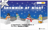 Snowmen at Night Comprehension Activity for Google Docs an