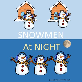 Preview of Snowmen at Night Guided Reading Lesson Plan
