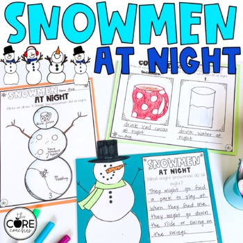 Preview of Snowmen at Night Read Aloud Activities - Snow Activities - Reading Comprehension