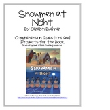 "Snowmen at Night", by C. Buehner, Questions and Project Sheets