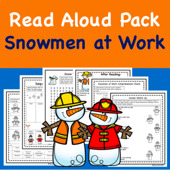 Preview of Snowmen at Work Book Activities