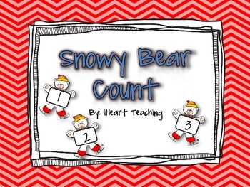Preview of Snowy Bear Math Centers {FREEBIE}