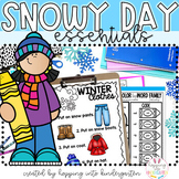 Snowy Day Essentials - Bundle of kindergarten winter resou