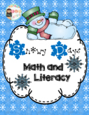 Snowy Days Printables for Literacy and Math
