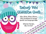 Language: Snowy Owls WH Question Sets