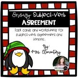 Snowy Subject-Verb Agreement