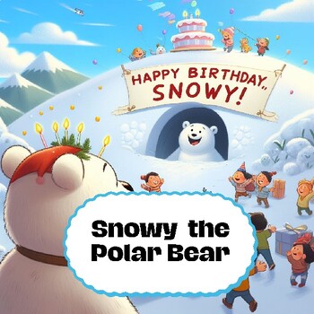 Preview of Snowy’s Surprise: A Polar Bear’s Birthday Adventure 2nd Grade Story Images
