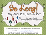 So Long! Long Vowel Picture Sort {Word Study/Word Work}