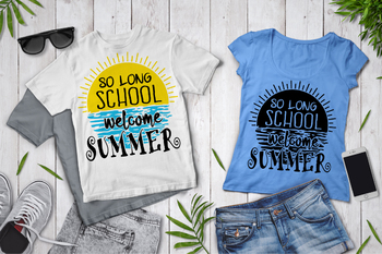 So Long School Welcome Summer Svg Cute School Shirt School Clipart Summer