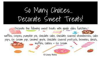 Preview of So Many Choices… Decorate Sweet Treats! Part 1