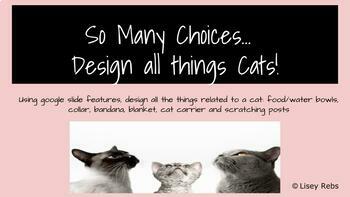 Preview of So Many Choices… Design all things Cats!