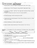 So You Want to Be President Comprehension Questions & Study Guide