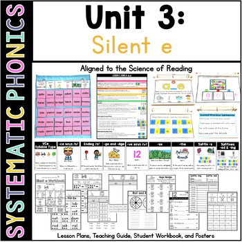 Preview of SoR Systematic Phonics 3: Silent e