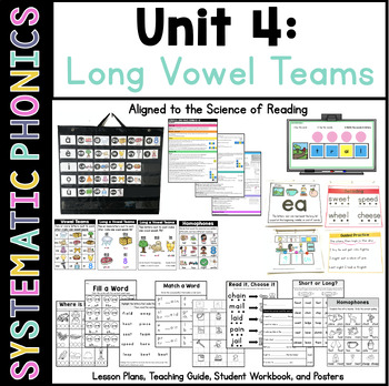 Preview of SoR Systematic Phonics 4: Long Vowel Teams