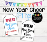 Soap & Sanitizer "Spread New Year Cheer" Gift Tag