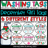 Soap Christmas Tags Wash Holiday Gift Tags Teacher Gifts D