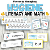 Soap and Hygiene Math and Literacy Centers for Preschool