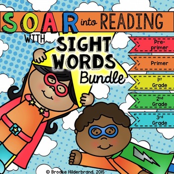 Preview of Soar into Reading: Sight Words BUNDLE