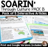 Soarin' Through Culture Social Studies Articles - Pack B- 