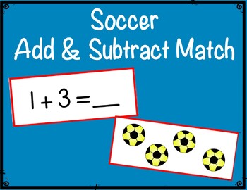 Baseball Add & Subtract 0-10 Number Sentence Match